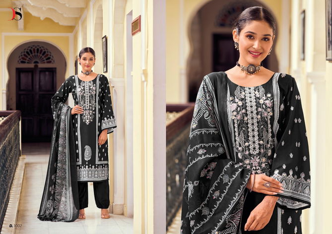 Black Beauty By Deepsy Cotton Printed Pakistani Suits Wholesale Shop In Surat
